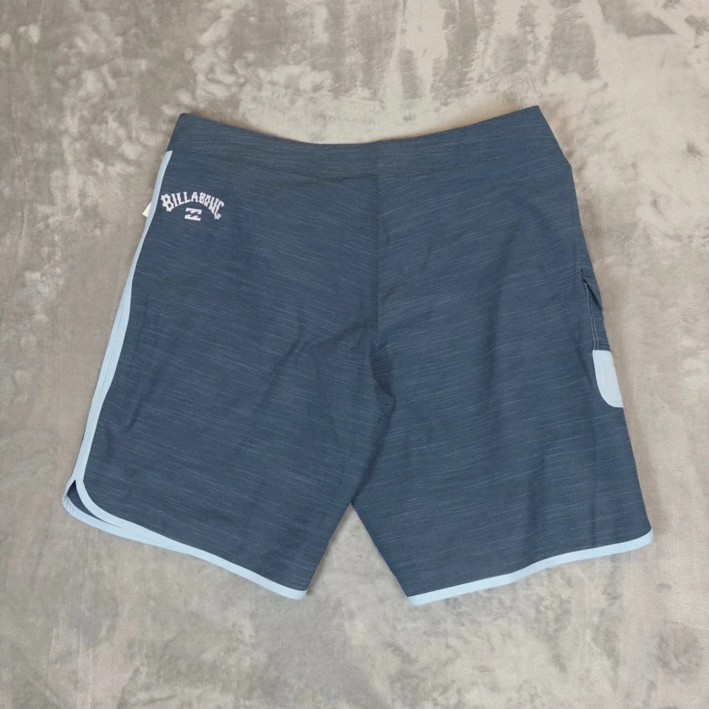 Billabong Boardshorts Mens 40 Blue 73 Pro Recycler Performance Swim Trunks
